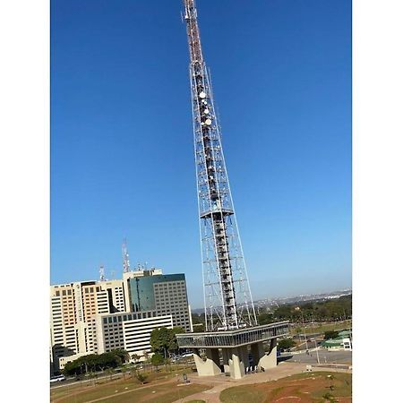 Flat Encantador No 7º Com Vista Pra Torre De Tv 巴西利亚 外观 照片